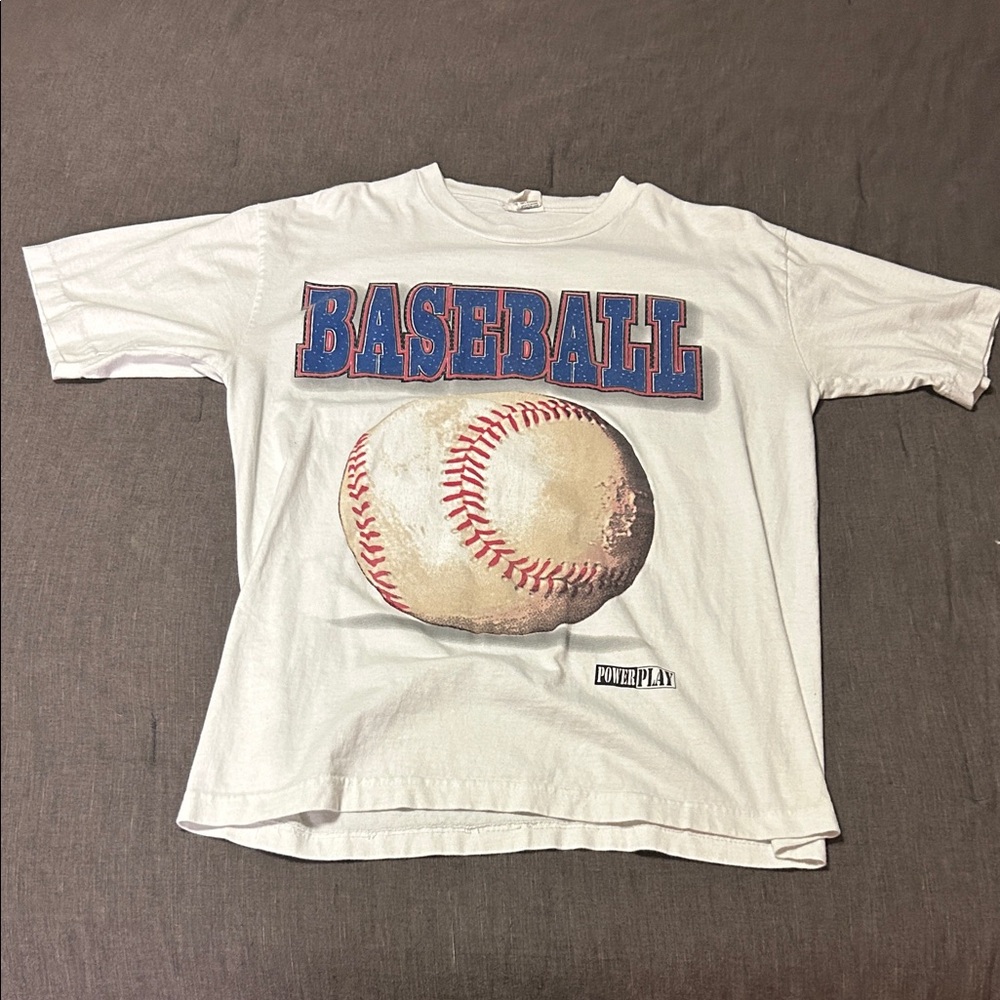 Vintage 1990’s TNT PowerPlay Baseball Graphic Tee